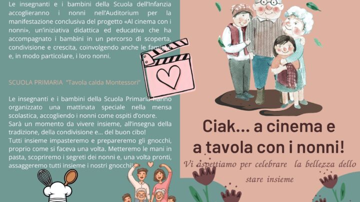 Ciak… a cinema e a tavola con i nonni!