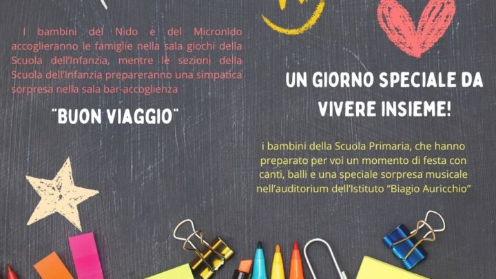 Una giornata per ritrovarsi: l’Istituto Montessori apre il nuovo anno all’insegna dell’accoglienza