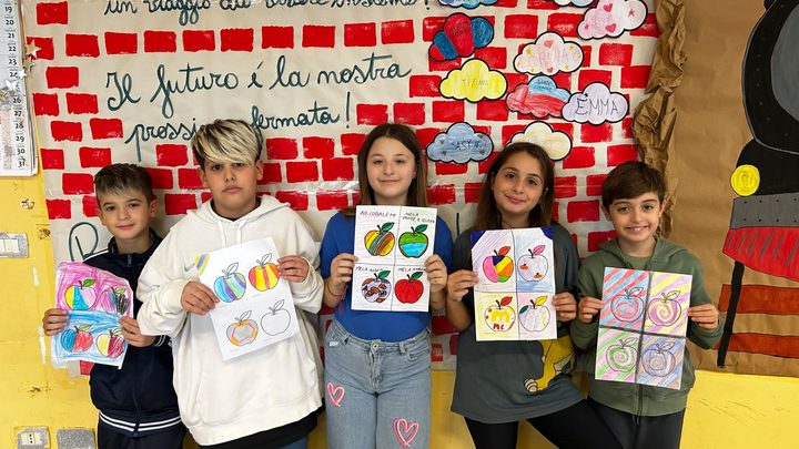 La mela… in stile Pop Art!