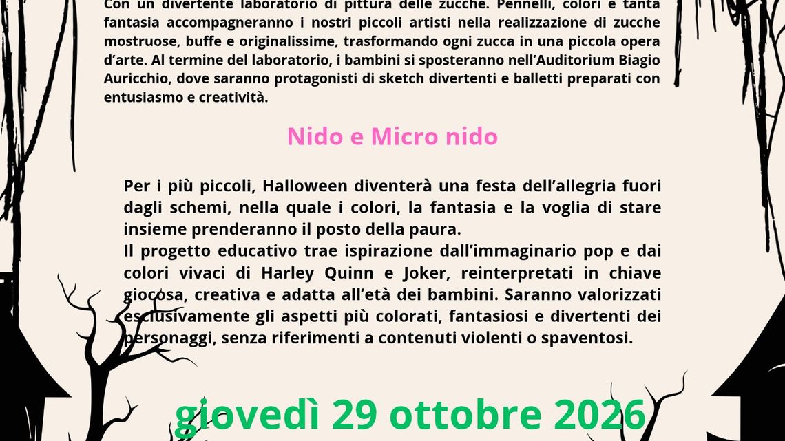 Un Halloween per tutti: creatività, inclusione e gioia di condividere!